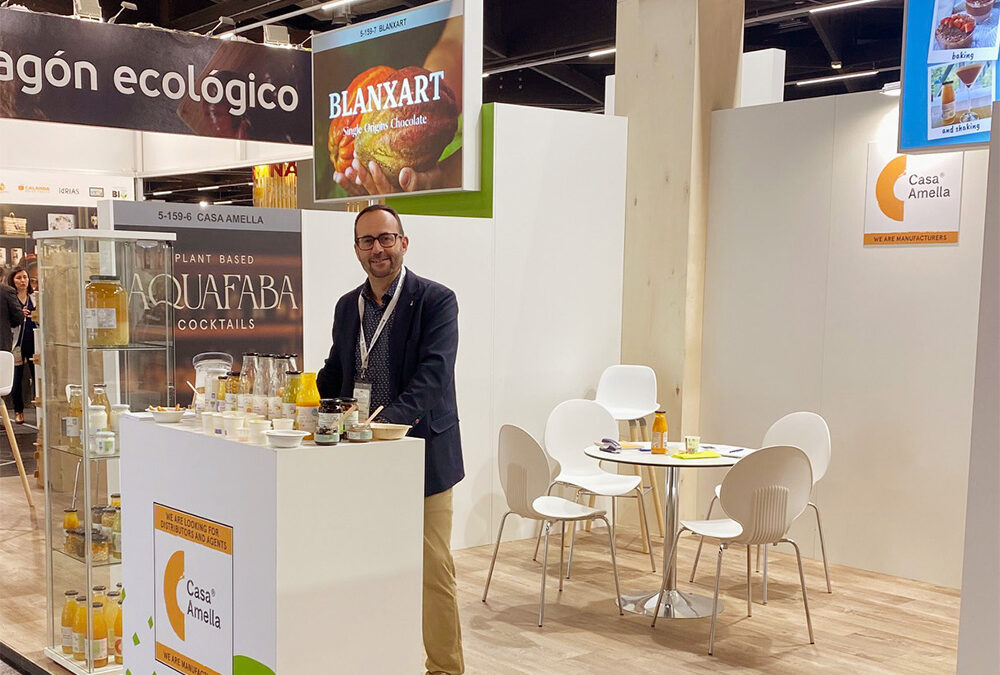 We promote ourselves at the Biofach fair in Nuremberg (Germany)